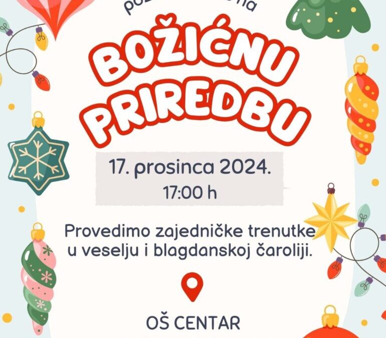 Božićna priredba