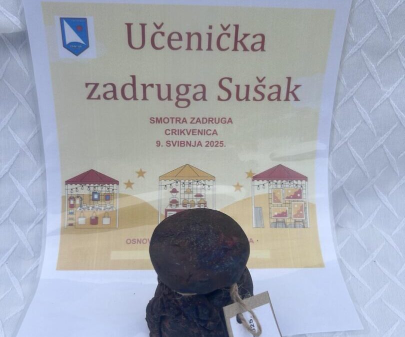 Učenička zadruga Sušak na 24. smotri UZ Primorsko-goranske županije