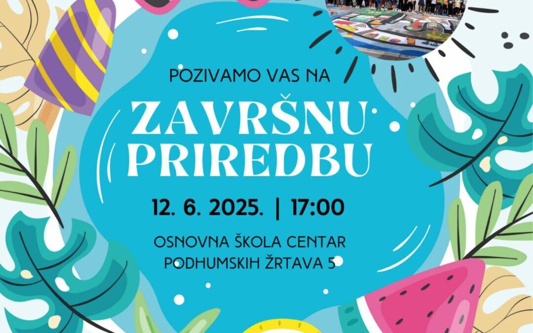 Veseljem i pjesmom ispratili kraj nastavne godine