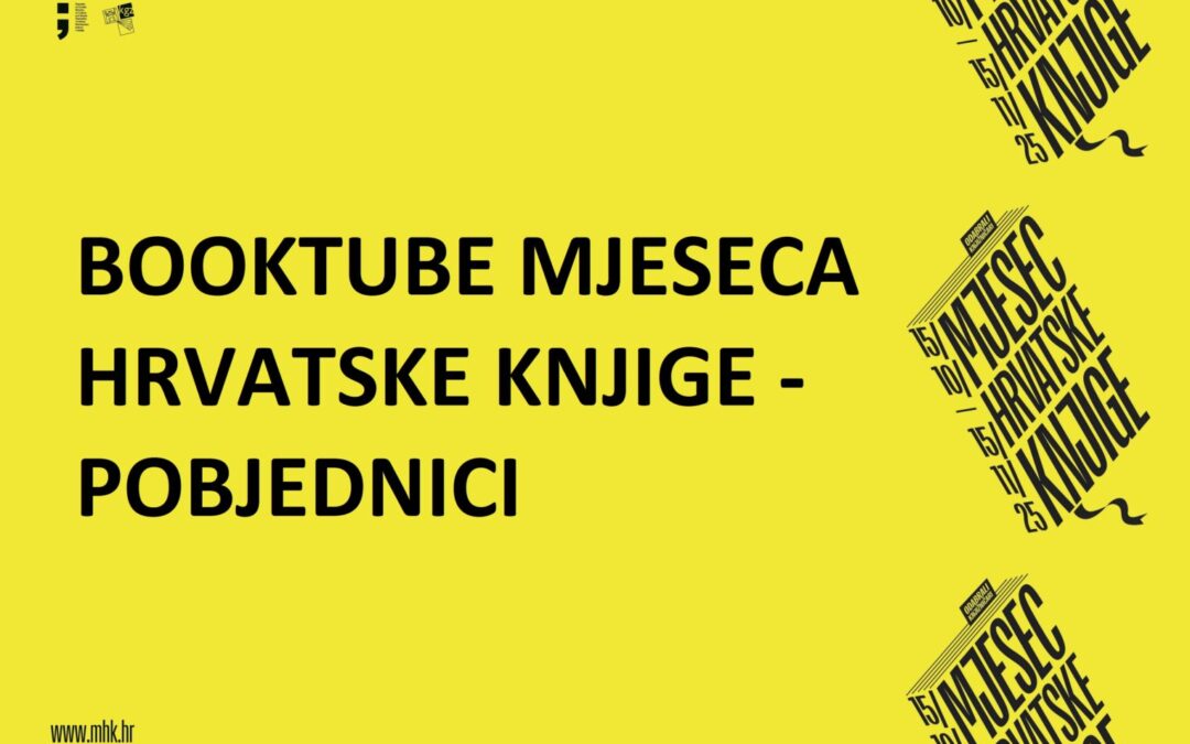 Mjesec hrvatske knjige i BookTube natječaj