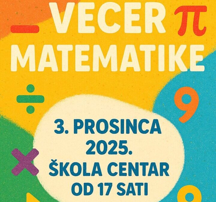 Večer matematike u OŠ Centar